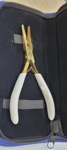 Pinzas de Alta Calidad para Extensiones de Cabello con 2 Orificios, Cierre de Cuentas de Acero Inoxidable, Accesorios Multiusos para Extensiones de Cabello Comerciales - Product Image 6