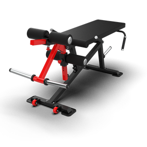 Banco Profesional Comercial para Flexiones de Piernas, con Características de Seguridad, Marco de Acero Ajustable, Construcción Metálica Resistente, Unisex, Qli - Product Image 2