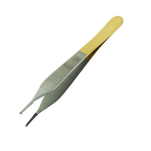 Fórceps de tejido Adson de disección de acero inoxidable con tamaño TC 12 fórceps de tejido Adson de disección de alta calidad - Product Image 4