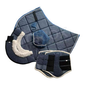 ชุดแผ่นรองอานม้าหนังดีไซน์ใหม่สำหรับ2024ชุดอานม้าน้ำหนักเบาผลิตระดับมืออาชีพ - Product Image 3