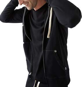 Sweat-shirt polaire à capuche zippé de haute qualité pour homme, pull-over confortable, capuche, taille XS, impression intelligente, nouveauté, veste d'hiver - Product Image 5