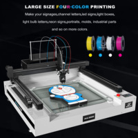 Imprimante 3D grand format MAIGAO AI4-S800 à quatre couleurs, 800 mm, 500 mm/s, haute vitesse, pour lettres lumineuses et enseignes