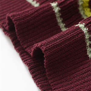 Primavera nueva moda de mujer Casual versátil rayas de punto POLO cuello de manga corta - Product Image 4