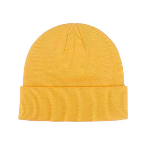 Gorro recto de punto con logotipo personalizado para hombres y mujeres, gorros de invierno para mujeres, gorro suave y cálido Unisex, gorros de punto Jacquard, gorro - Product Image 1