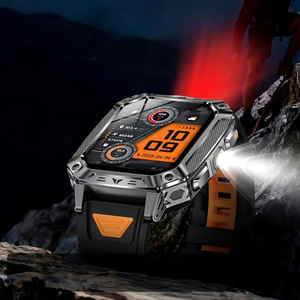 Montre connectée AGM Mobile AK86, écran TFT 2,01 pouces, étanche IP68, appels Bluetooth, batterie 1400 mAh, montre de sport d'extérieur - Product Image 2