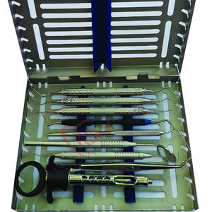 Artículo superventas, kit de herramientas manuales de endodoncia Dental Premium para cuidado de raíces, cirugía de implantes de acero inoxidable, instrumentos quirúrgicos dentales - Product Image 6