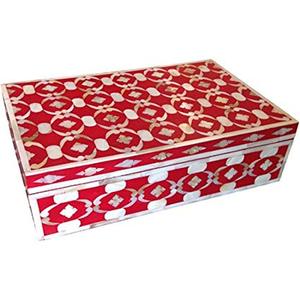 Incrustaciones de hueso y caja de regalo para caja de almacenamiento de tapa de diseño de color de resina para precio barato de tamaño personalizado - Product Image 5