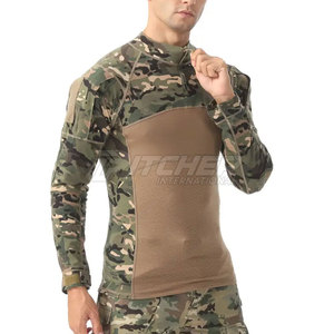 Camisas con cremallera Q de caza de invierno personalizadas Material suave ecológico transpirable de secado rápido perfecto para deportes al aire libre y aventura - Product Image 2