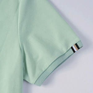 OEM último diseño Polos baratos personalizados Polos hombres algodón tejido de punto Polo camisas - Product Image 4