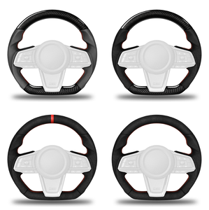 พวงมาลัยหนังพร้อมงานฝีมือระดับพรีเมี่ยมสำหรับซูบารุ - Product Image 3