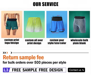 Short de planche d'été écologique pour hommes Course à séchage rapide Taille élastique de 3 pouces Coupe ample Anti-Ride Gym Marathon Training Hot - Product Image 6