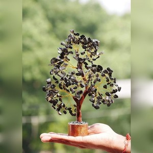 ต้นไม้พลอยแจสเปอร์สีแดงต้นไม้เงินคริสตัลธรรมชาติฮวงจุ้ยต้นไม้พลอยแจสเปอร์สีแดงของตกแต่งบ้านการรักษาทางจิตวิญญาณ - Product Image 2