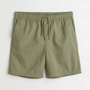 Comfort Factory Direct Selling Summer Casual Walk Fitness <b>Shorts</b> for <b>Men</b> Elastic Waistband Plain Dyed Solid Waterproof - Product Image 1