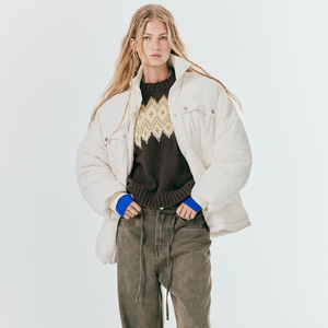 2024 femmes chaud long manteau hiver épaissi à capuche bouffant coton prix de gros et meilleure qualité - Product Image 4