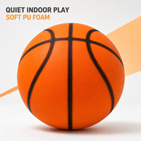 Taille Elite 7 29.5 pouces mousse PU 340g Durable léger doux au toucher faible bruit intérieur de la formation de basket-ball