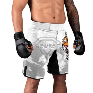 Pantalones Cortos de MMA Estampados de Alta Calidad 2026, Pantalones Cortos de MMA de Color Sólido en Venta, Hechos en Pakistán, Material de Poliéster y Spandex - Product Image 5