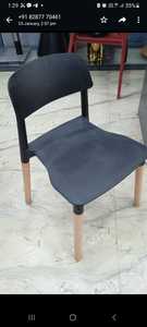 Chaises de salle à manger modernes en bois massif de style nord-européen pour événements fêtes restaurant salle à manger bureau maison en vente en gros - Product Image 3