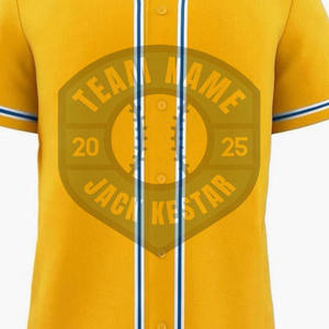 Camisetas de Béisbol Baratas con Etiqueta Personalizada, Calidad Premium, las Mejores en Venta, Hechas en Fábrica, Uniformes de Béisbol con Logotipo Personalizado 100% - Product Image 3