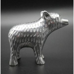 Oso de estilo de granja, artículos de regalo decorativos, artesanías de Metal, escultura de oso portátil, decoración para accesorios interiores del hogar - Product Image 5