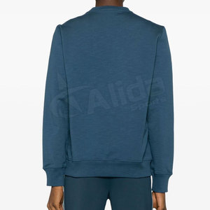 เสื้อสเวตเตอร์ปักเข้ารูปทรงหลวมสำหรับผู้ชายเสื้อมีฮู้ดลำลองสำหรับผู้ใหญ่ฤดูหนาว - Product Image 4