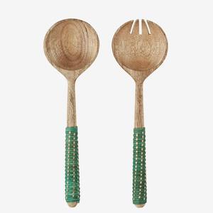 Ensemble de cuillères en résine de bois, cuillère à glace, vaisselle écologique, fête de mariage, mini couverts, accessoires de cuisine - Product Image 1