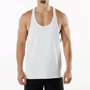 Camiseta sin mangas de gimnasio de entrenamiento para hombre, chaleco transpirable de culturismo con MOQ bajo, Camisetas interiores Stringers - Product Image 5