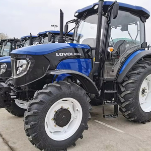 Lovol M804-B รถแทรคเตอร์4WD ล้ออเนกประสงค์รุ่นใหม่ล่าสุดกุญแจทรงกระบอกและเครื่องยนต์คลัตช์รถแทรกเตอร์ฟาร์ม