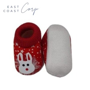 Bottes en molleton pour bébé fille, chaussons chauds mignons avec impression mode, antidérapants et respirants pour nouveau-nés et tout-petits - Product Image 2