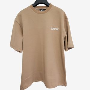 T-shirts en coton peigné compact 320 g/m² coupe oversize, personnalisables en marque blanche, vente en gros, pour streetwear - Product Image 2