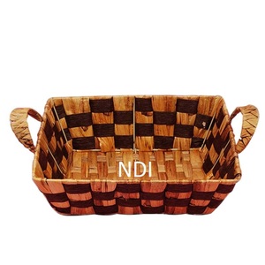 Modern Style Food Bread <b>Storage</b> Basket For Home Kitchenware Catering Item Decorative Usage <b>Rattan</b> Wooden Hanging Fruit Basket - Product Image 6