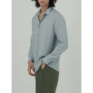 Chemise décontractée pour homme CIARAN, coupe classique, 100% coton popeline respirant, taille 6XL pour le travail - Fournisseur ODM MC2361 - Product Image 3