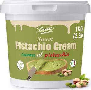 Pistachio Cream Spread 1kg <b>Sweet</b> Italian Pistachio Paste for Desserts, Baking, Confectionery, and Gourmet Recipes Cheap price - Product Image 1