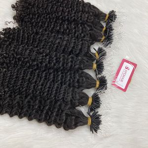 Extensions de cheveux humains Remy vietnamiennes de qualité supérieure, à clips, naturelles, ondulation profonde, cuticules alignées, double trame machine, toutes les tailles disponibles - Tous types de cheveux - Product Image 2