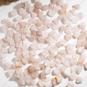 Wholesale Natural <b>Crystal</b> Rose Quartz Rough Rocks Eco-Friendly Semi-Precious Stones - Product Image 5
