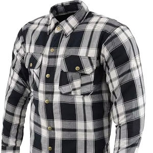 Camisa de Franela Protectora de Invierno para Motocicleta, Talla Grande, con Forro Reforzado para Conducir en Carretera, Transpirable y Cómoda - Product Image 1