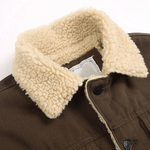 Chaqueta vaquera para hombre, color sólido personalizado, para exteriores, de peso pesado, transpirable, de Color sólido, chaqueta de estilo informal de secado rápido para hombre - Product Image 4