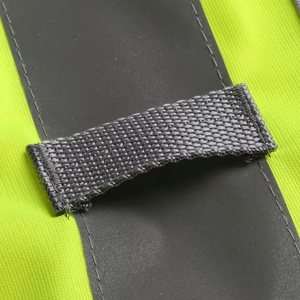Chaleco de Seguridad ANSI Clase 2 Personalizable, Material Reflectante, Impermeable, con Linterna LED para Uso en Construcción - Sin Pedido Mínimo - Product Image 5