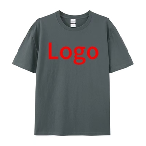 100% Cotton High Quality <b>Graphic</b> <b>Tees</b> Solid Color Unisex 210Gsm Blanks Men's Printed Plain Round Neck T-Shirt - Product Image 4