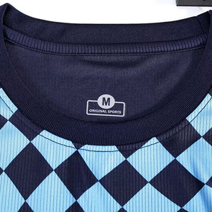 Maillot de football pour homme de haute qualité, personnalisé, à séchage rapide, respirant, 100% polyester, col rond, design uniforme de football - Product Image 5
