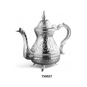 Bouilloire en aluminium martelé 99,9 % pur, luxueuse, durable et écologique pour usage en café - Product Image 2