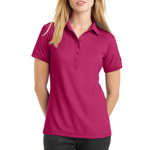 Camiseta Polo Informal de Color Sólido para Mujer, Corte Regular, Manga Corta, Moderna, Elegante y Cómoda para el Día a Día - Product Image 3