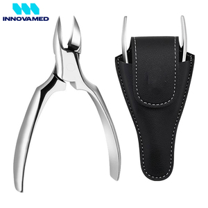 Coupe-ongles en acier inoxydable incurvé tranchant de haute qualité pour les personnes âgées pédicure ongles épais pince à doigt couleur personnalisée - Product Image 6