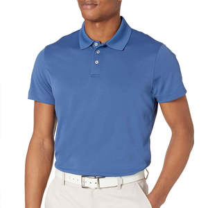 Polo de algodón 100 por ciento para hombre, de secado rápido, transpirable, de Color sólido, informal, de manga corta, al por mayor - Product Image 2