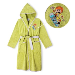Peignoir pistache pour garçon taille S 14 - Pour le confort et le style - Product Image 1
