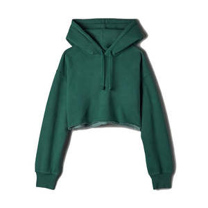 Sudadera Corta con Capucha de Kivotech, Estilo de Manga Larga, Diseño Único, Buena Calidad, Sudadera Corta Deportiva para Mujer - Product Image 1