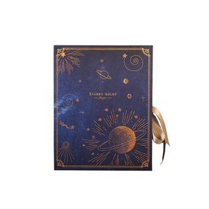 TRIHO TRb-1553 boîte d'emballage chic pour événements fêtes d'anniversaire matériaux recyclés mat laminage gaufrage vent livre cadeau - Product Image 6