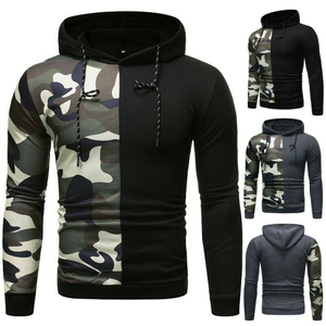 2025 <b>Men's</b> Winter Casual Solid <b>Hoodie</b> 100% Cotton Regular Fit Pullover Hooded Sweatshirt Embroidered Eco-Friendly - Product Image 1