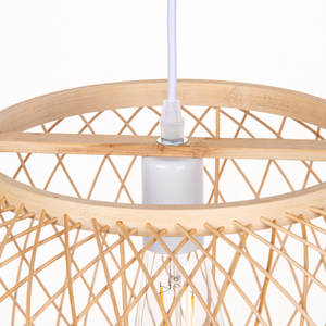 Lámpara colgante de bambú tejida moderna hecha a mano hermosa hecha a mano para la decoración de su hogar - Product Image 4