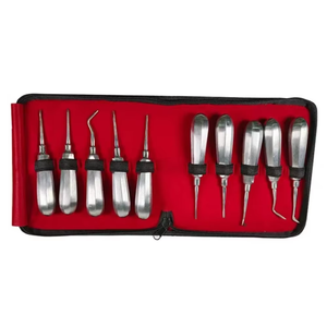 ชุดเครื่องมือถอนฟันแบบโค้ง 10 ชิ้น ยี่ห้อ REGENSIS SURGICAL ทำจากสแตนเลสสตีล สำหรับยกโคนฟัน ได้รับมาตรฐาน CE - Product Image 3