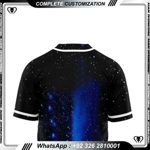 Maillots de baseball respirants à vente chaude avec options de mise en page personnalisées - Product Image 4